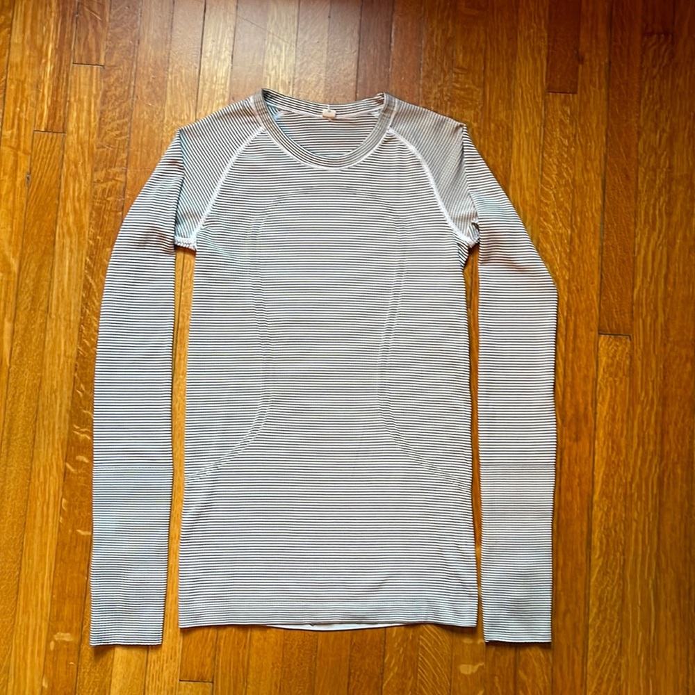lululemon striped swiftly tech